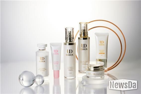 유디톡스 고순도 엑소좀 특허기술로 개발한 화장품 라인