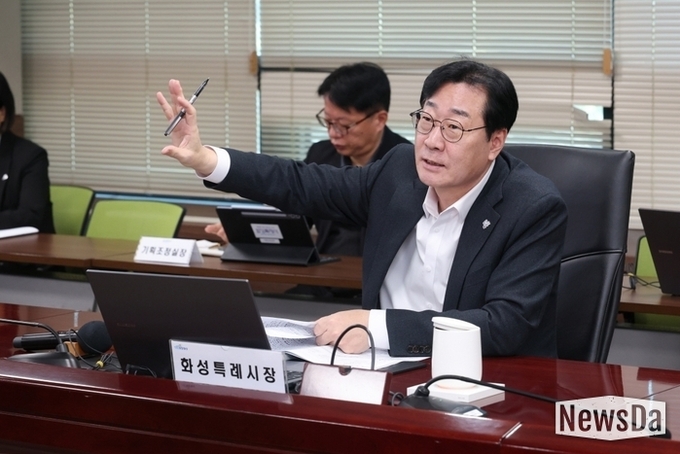 정명근 화성시장 '당신곁에, 화성특례시'