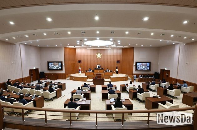 의정부시의회, 제323회 제1차 정례회 개회