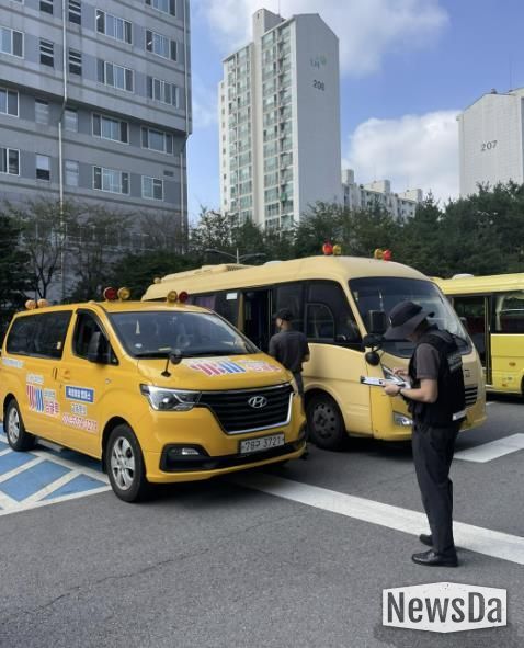 동두천양주교육지원청, 2024년 하반기 어린이 통학버스 안전점검 실시