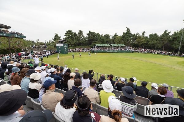 김민별(하이트 진로) 대회 우승, 익산 홍보대사 박현경 선전