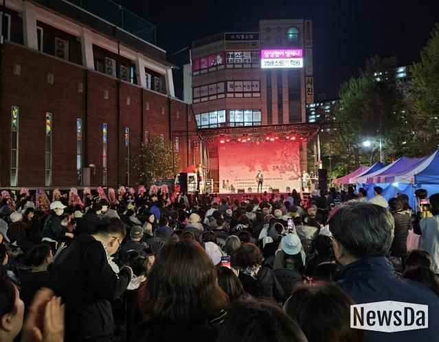 지난해 열린 정평천 벚꽃 문화민속축제 모습