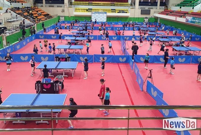 ‘전국 초등 탁구 열전’ 성공적 개최
