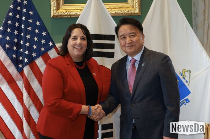 메사추세츠주 부지사 면담