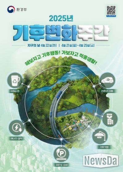 2025 기후변화주간 홍보 이미지.