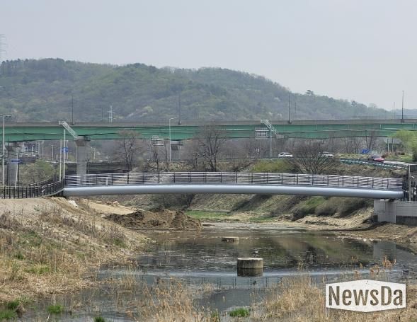 남양주시, 별내면 태봉마을 인도교 준공