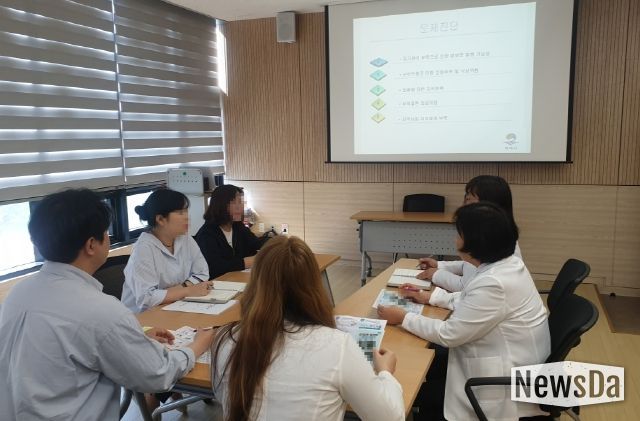 안중보건지소, 건강취약계층을 위한 방문건강관리사업 정기간담회 개최!