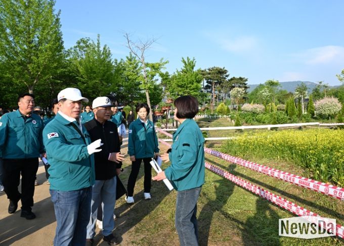 구리시, ‘안전한 축제가 최우선’ 2025 유채꽃 축제 준비 상황 점검