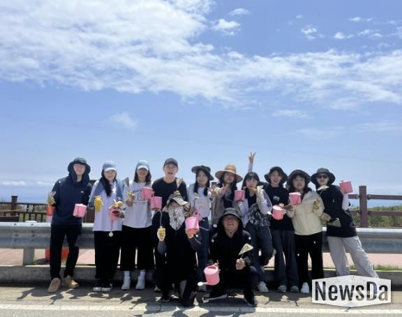 광명시청소년재단, 영덕 산불 피해 지역에 '진달래 묘목 심기' 착한여행 캠페인 참여