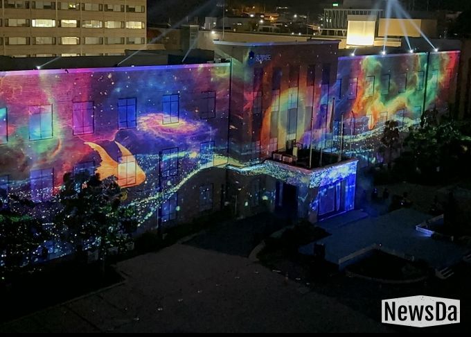 ‘빛의 향연, 충북도 미디어파사드 전시행사’ 성료
