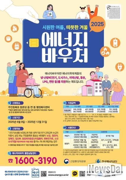 의정부시, 취약계층 에너지 바우처 사업 신청 접수