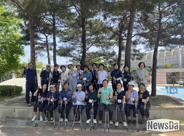양주시, ‘1기 바른 자세 걷기(노르딕 워킹) 교실’ 성공적 종료