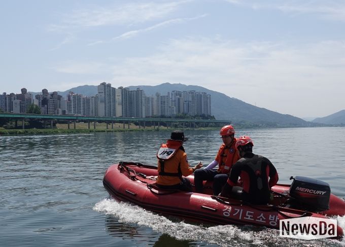 남양주소방서, 여름철 수난사고 대비 기동장비 특별훈련 실시