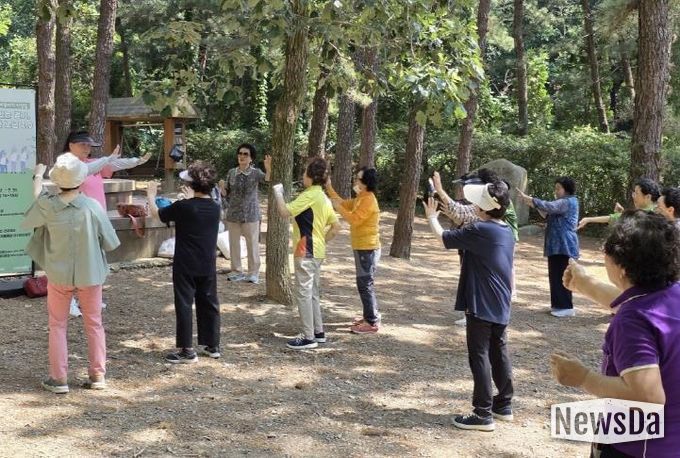 수원시 장안구 조원2동, 활력있는걷기 건강한노년 2.0 새롭게 출발