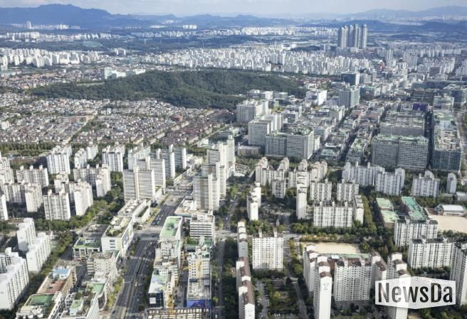 일산신도시 전경