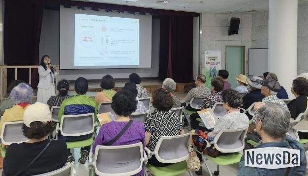 구리시, 노인일자리 치매 단체 검진 및 교육 추진