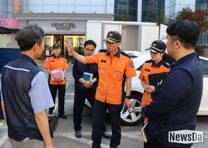 광명소방서, 화재안전중점관리 대상 현장안전지도 실시