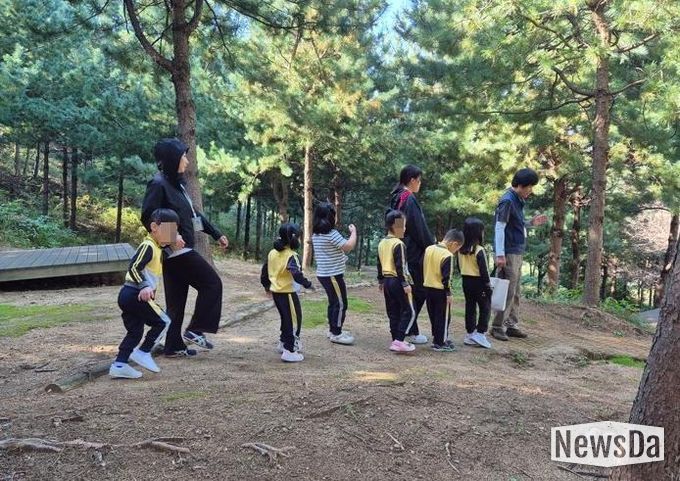 의정부시 보건소, 아토피 안심학교 숲체험 프로그램 성료