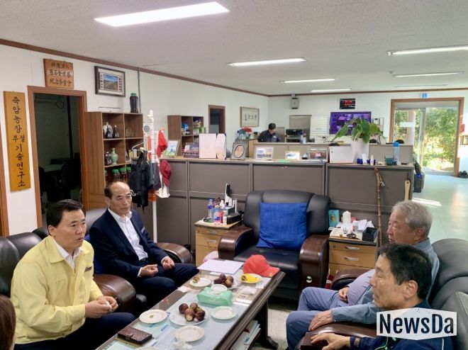 양국진 고흥부군수, 농심(農心 )을 듣다