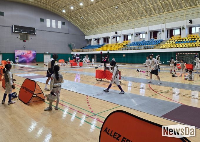 한림체육관 펜싱팀 전지훈련