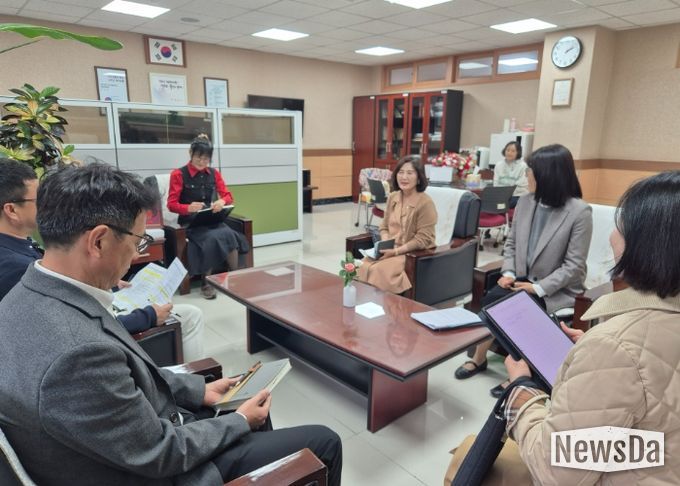 김영희 의원, 오산 세미초 ‘늘봄 현장’ 점검