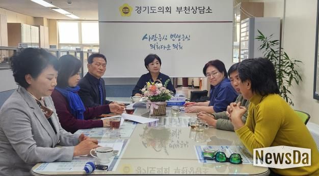 경기도의회 황진희 의원, 부천시 중앙공원에 3.1운동 기념탑 건립 관련 정담회 개최