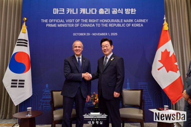 한국·캐나다 정상회담(대통령실)