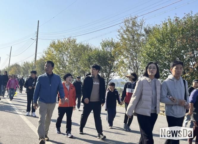 지난해 한천천 탐방 축제 사진