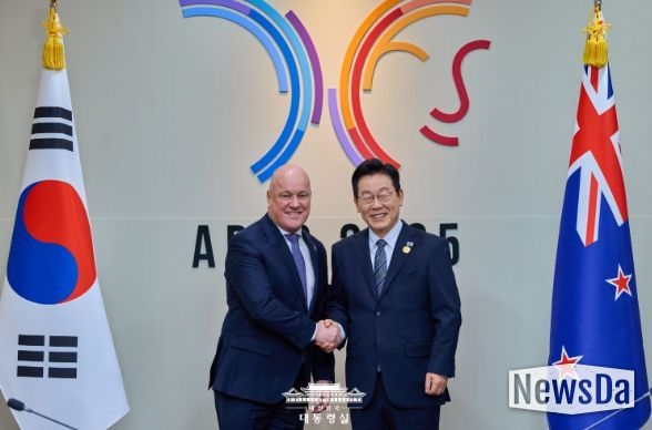 한국·뉴질랜드 정상회담