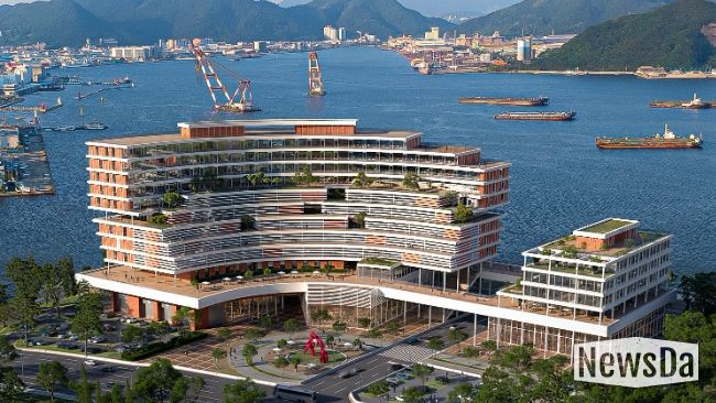 디지털마산자유무역지역 조감도