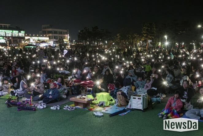 2025 당진 삽교호 드론 라이트 쇼 현장