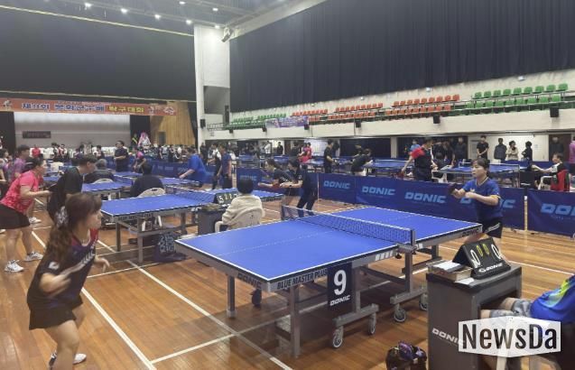 제9회 봉화군수배 탁구 대회 성료