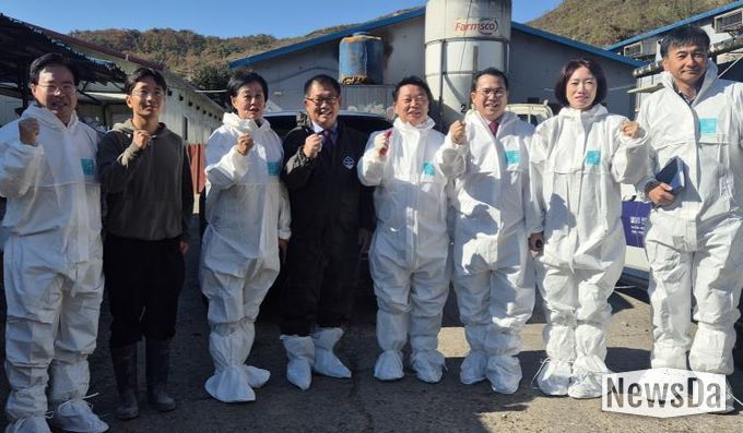 경기도의회 박명숙 의원, 농정위와 함께 양평 축산악취 저감 농가 현장 방문