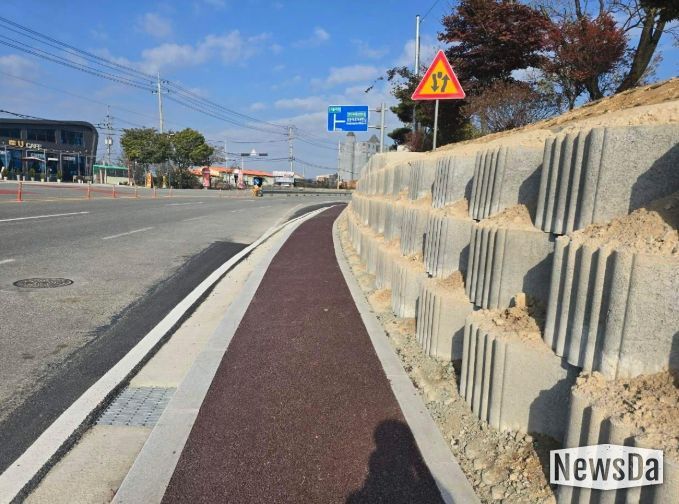 장호원읍, 경기도교육청남부연수원부터 샘재고개까지 보행자도로 설치