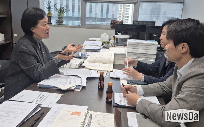 박명숙 경기도의원, 학교공간 재구조화 사업 관련 간담회 개최