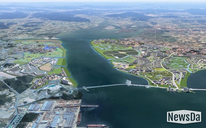 솔라시도 기업도시 조감도