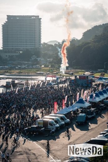 자전거 마라톤 ‘2025 통영 그란폰도’ 개최