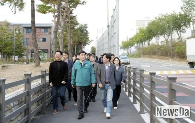 광주시, 광남동 일대 도로 환경 개선 사업 완료…교통·보행 안전성 대폭 향상