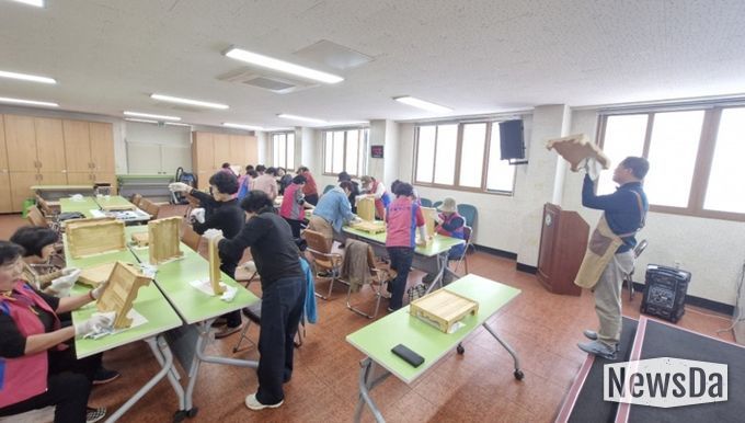 예천목재문화체험장, ‘찾아가는 목공체험 교실’운영