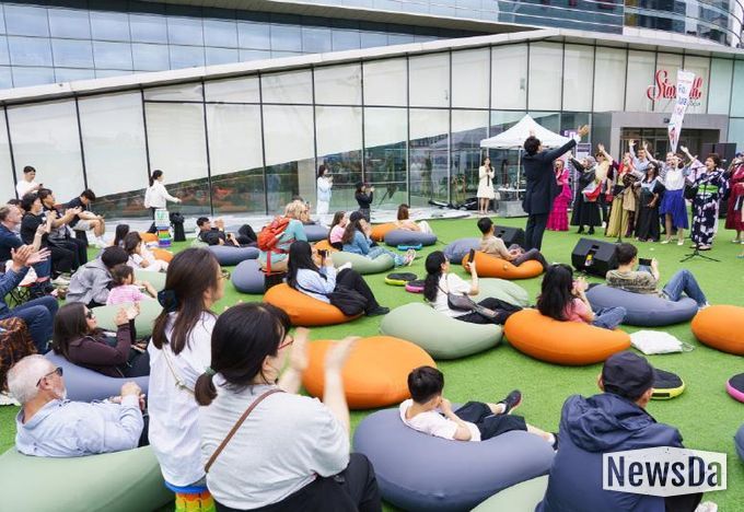 지난 9월 20일 코엑스 동측 광장에서 외국인 주민을 위한 펀앤컬처 페스타