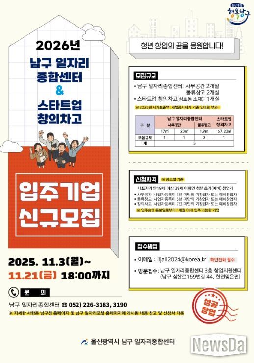 2026년도 입주기업 신규모집