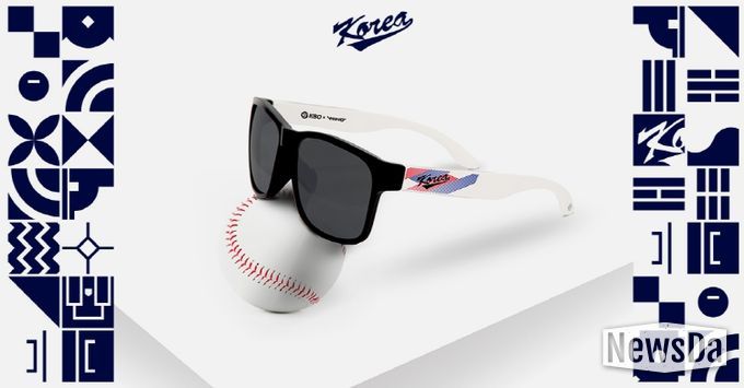 국가대표 후원 제품(선글라스) 이미지