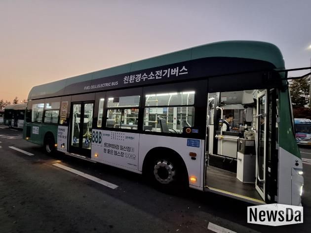 2025년도 상반기에 도입한 수소저상버스