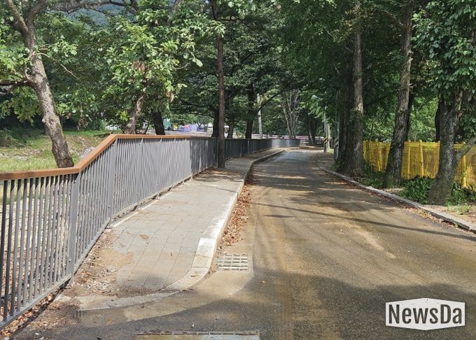 삼상리 취약계층 도로정비사업