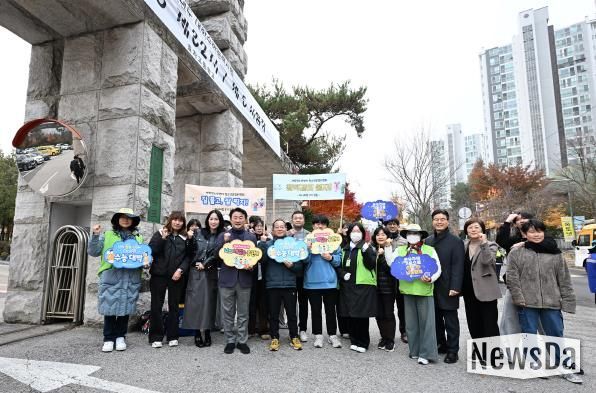 의정부시, 김동근 시장 수능 현장 찾아 수험생 격려