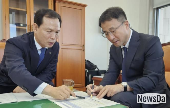 조병옥 음성군수, 국회 방문… 지역 핵심현안 예산 국비확보 총력