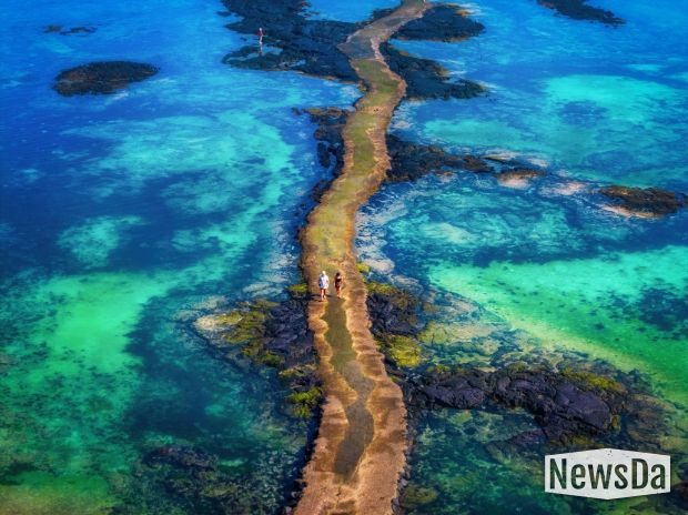 대상수상작 황보달, ‘에메랄드빛 신비의 길’