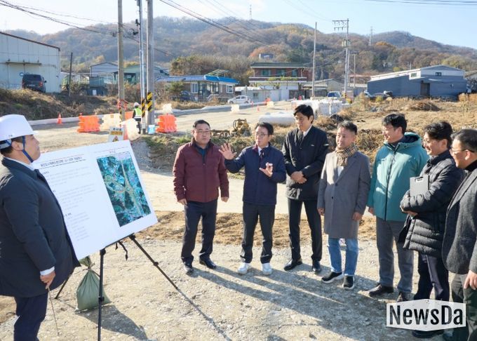 용인특례시의회 도시건설위원회, 2025년 행정사무감사 대비 주요 사업 현지 확인