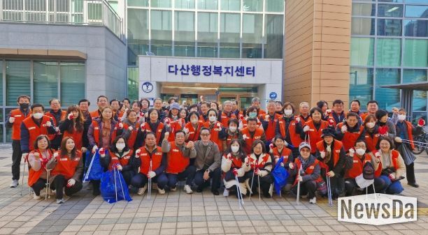 남양주시 다산1동 통장협의회, 환경정화 활동으로 깨끗한 도시 만들기 앞장서!