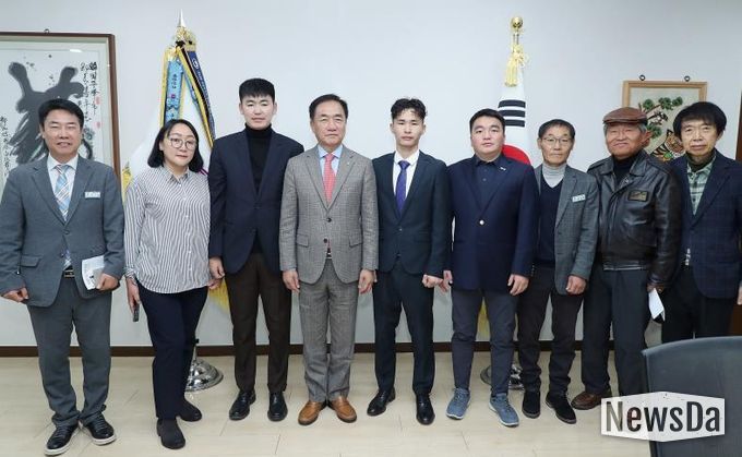 몽골 울란바트라시 공원국, 평택시 방문하여 바람길숲과 정원, 공원시설 견학